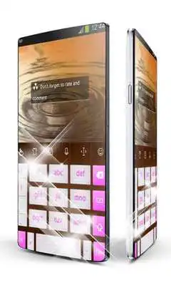 Play Pink Notebook Keypad Art