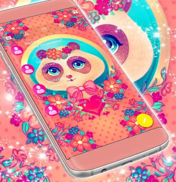 Play Pink Panda For SMS as an online game Pink Panda For SMS with UptoPlay