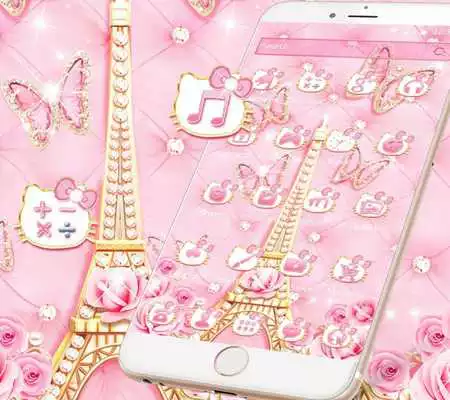 Play Pink Paris Diamond Kitty Theme
