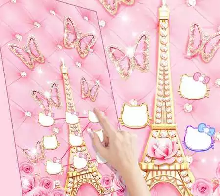 Play Pink Paris Diamond Kitty Theme