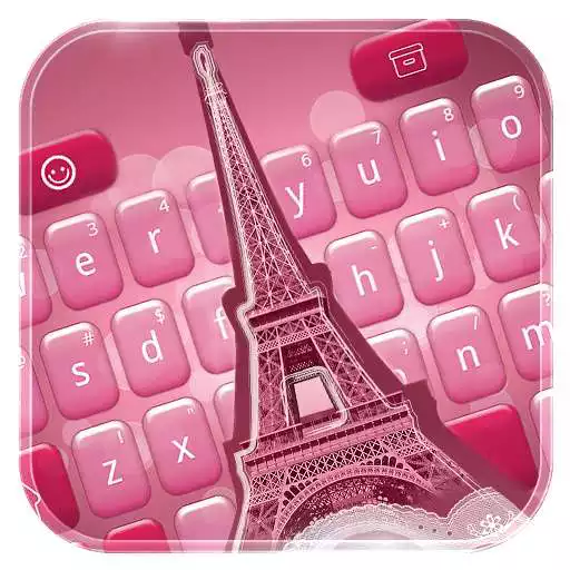 Free play online Pink Paris Keyboard APK