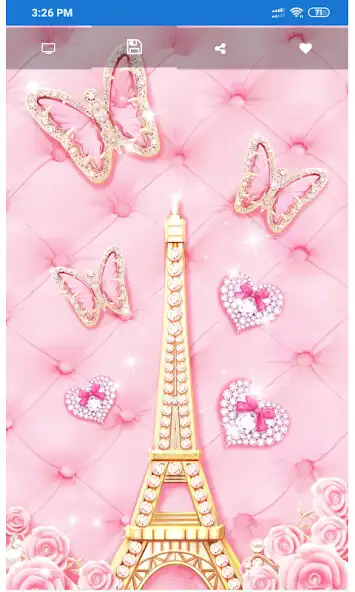 Play Pink Paris Wallpaper as an online game Pink Paris Wallpaper with UptoPlay