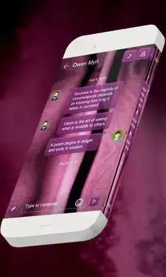 Play Pink party S.M.S. Skin