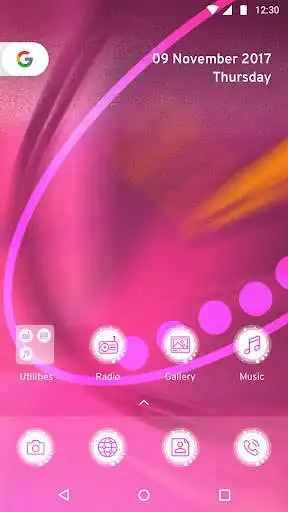 Play Pink Pattern - 1 Theme by Micromax  and enjoy Pink Pattern - 1 Theme by Micromax with UptoPlay