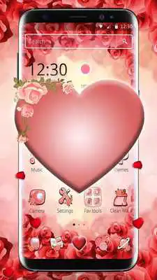 Play Pink Peach Heart Love Theme