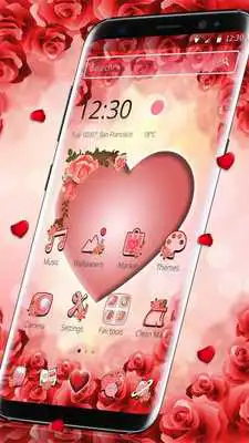 Play Pink Peach Heart Love Theme