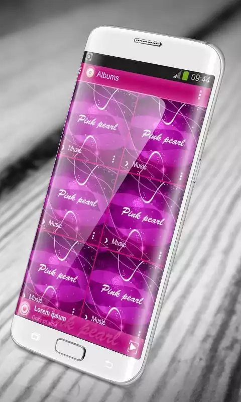 Play Pink pearl PlayerPro Skin