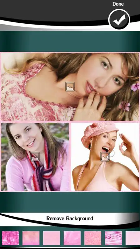 Play Pink Photo Collage Editor