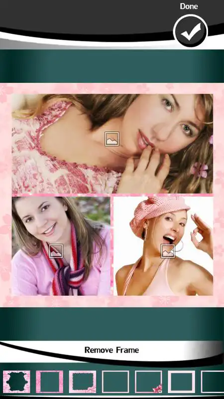 Play Pink Photo Collage Editor