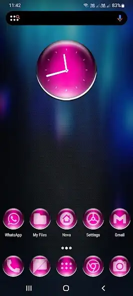 Play Pink Pixl Glass Icon Pack  and enjoy Pink Pixl Glass Icon Pack with UptoPlay