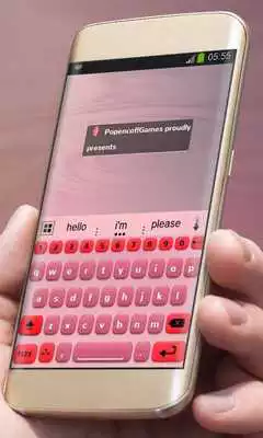 Play Pink please AiType Theme
