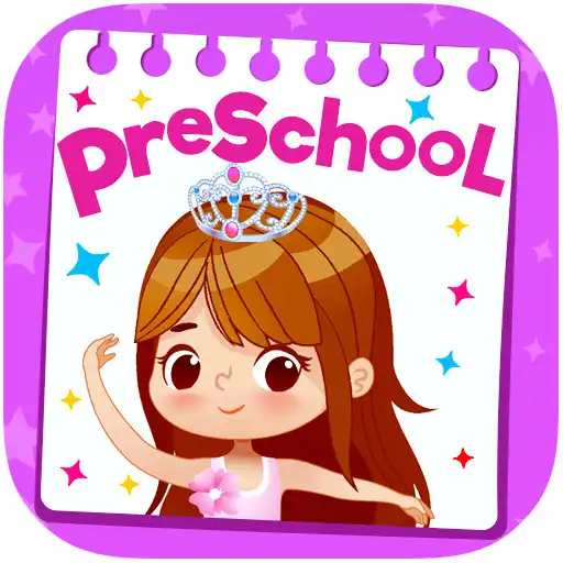 Play Pink Princess All-In-One Kids PreK Learning APK