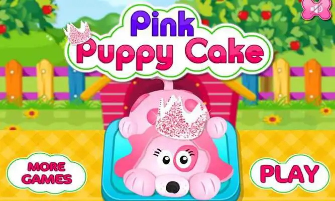 Play Pink Puppy Cake
