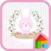 Free play online Pink rabbit Dodol Theme APK Free play online Pink rabbit Dodol Theme APK