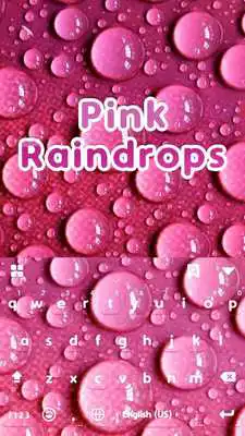 Play Pink Raindrops Emoji Keyboard