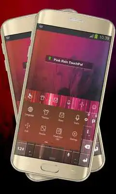 Play Pink Rain Keypad Layout