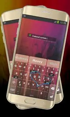 Play Pink Rain Keypad Layout