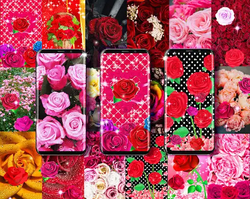 Play Pink red roses live wallpaper as an online game Pink red roses live wallpaper with UptoPlay