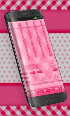 Play Pink ribbon Poweramp Skin
