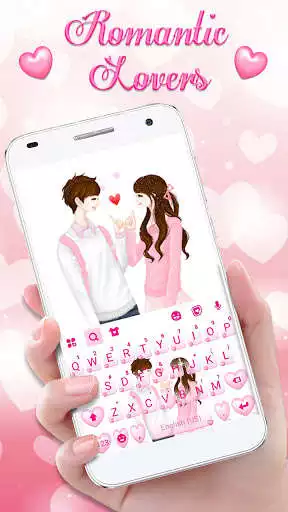 Play Pink Romantic Love Keyboard Background  and enjoy Pink Romantic Love Keyboard Background with UptoPlay
