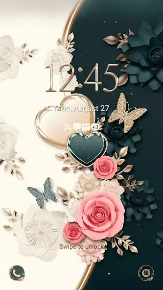 Play Pink Rose and Teal - Wallpaper as an online game Pink Rose and Teal - Wallpaper with UptoPlay