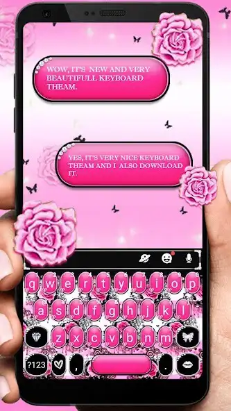 Play Pink Rose Bow Theme  and enjoy Pink Rose Bow Theme with UptoPlay