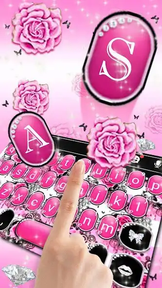 Play Pink Rose Bow Theme as an online game Pink Rose Bow Theme with UptoPlay
