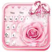 Free play online Pink Rose Crystal Keyboard APK Free play online Pink Rose Crystal Keyboard APK