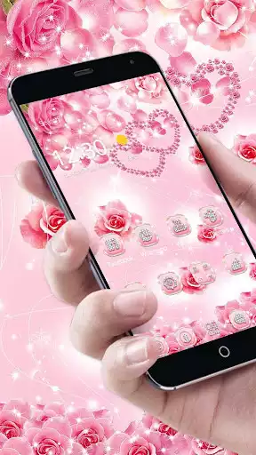 Play Pink Rose Diamond Theme