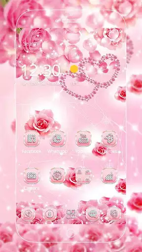 Play Pink Rose Diamond Theme