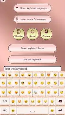 Play Pink Rose Gold Custom Keyboard Play Pink Rose Gold Custom Keyboard