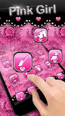 Play Pink Rose Lace Theme