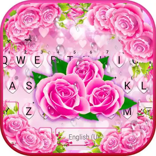 Play Pink Rose Pedals Keyboard Background APK Play Pink Rose Pedals Keyboard Background APK