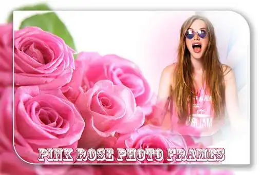 Play Pink Rose Photo Frame