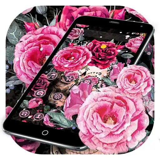 Run free android online Pink Rose Skeleton Romantic Theme APK Run free android online Pink Rose Skeleton Romantic Theme APK