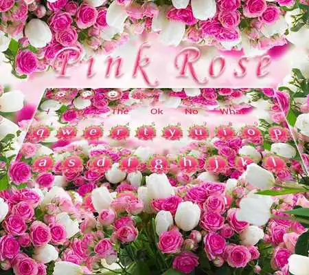Play Pink Roses Keyboard Theme Play Pink Roses Keyboard Theme