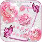 Free play online Pink Rose Sparkling Diamond Theme APK Free play online Pink Rose Sparkling Diamond Theme APK