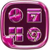 Free play online Pink Ruby Launcher APK