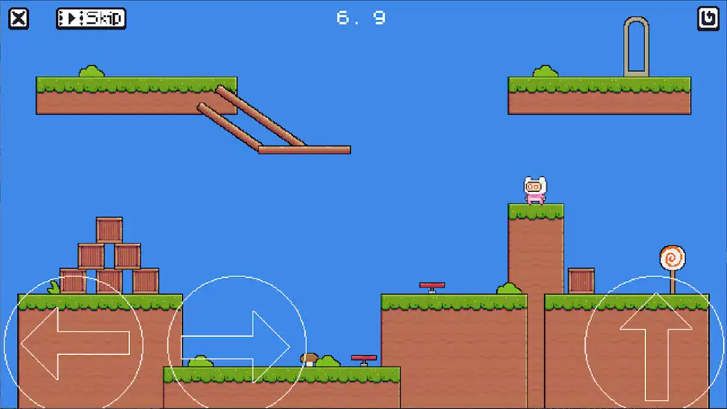 Play Pink Rush Speedrun Platformer  and enjoy Pink Rush Speedrun Platformer with UptoPlay