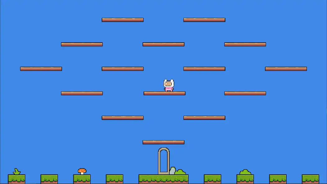 Play Pink Rush Speedrun Platformer as an online game Pink Rush Speedrun Platformer with UptoPlay