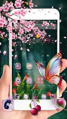 Play Pink Sakura Butterfly Theme