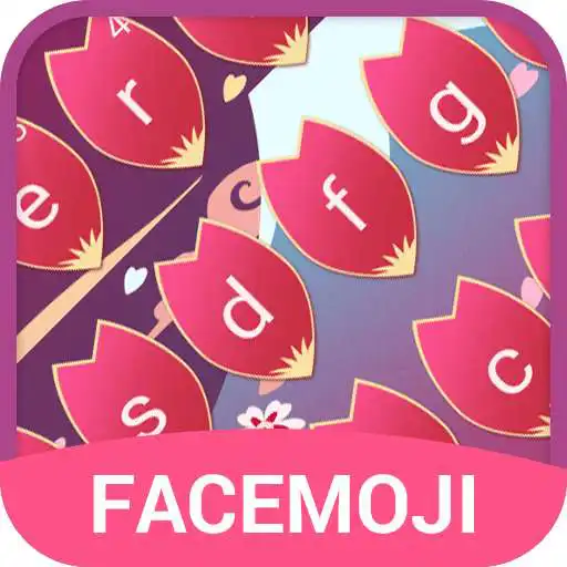 Free play online Pink Sakura Flower Emoji Keyboard Theme 
<div style=