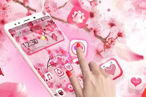 Play Pink Sakura Theme