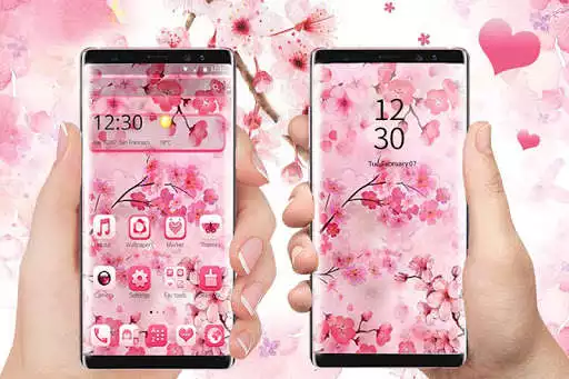 Play Pink Sakura Theme