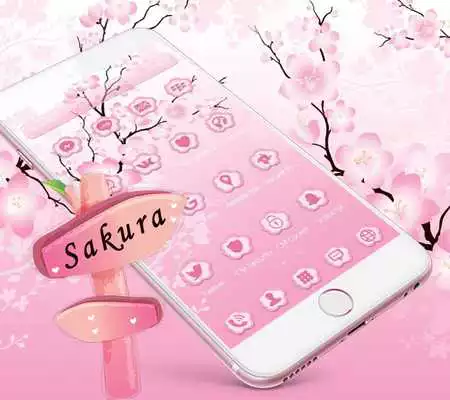 Play Pink Sakura Theme