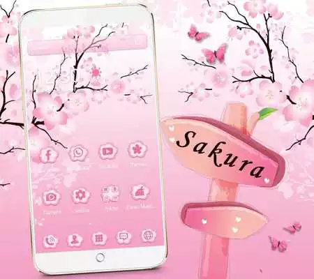 Play Pink Sakura Theme
