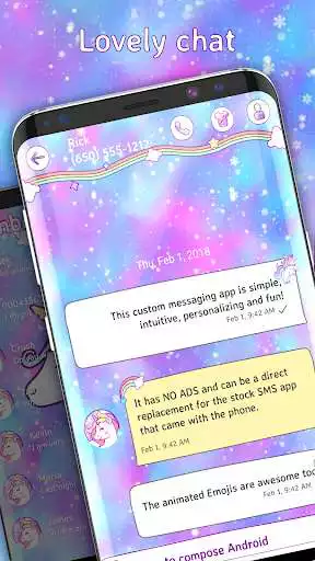 Play Pink Sms Messenger theme as an online game Pink Sms Messenger theme with UptoPlay