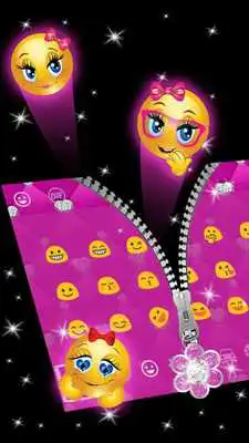 Play Pink Sparkle Zipper Girly Diamond Keyboard