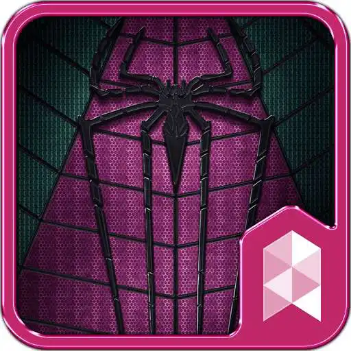 Free play online Pink Spider Launcher theme  APK