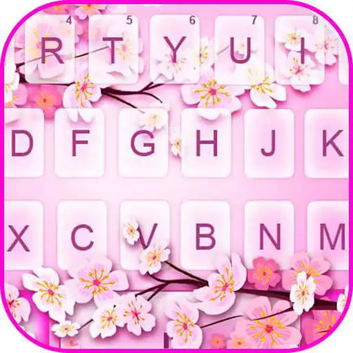 Play Pink Spring Blossom Keyboard Theme APK